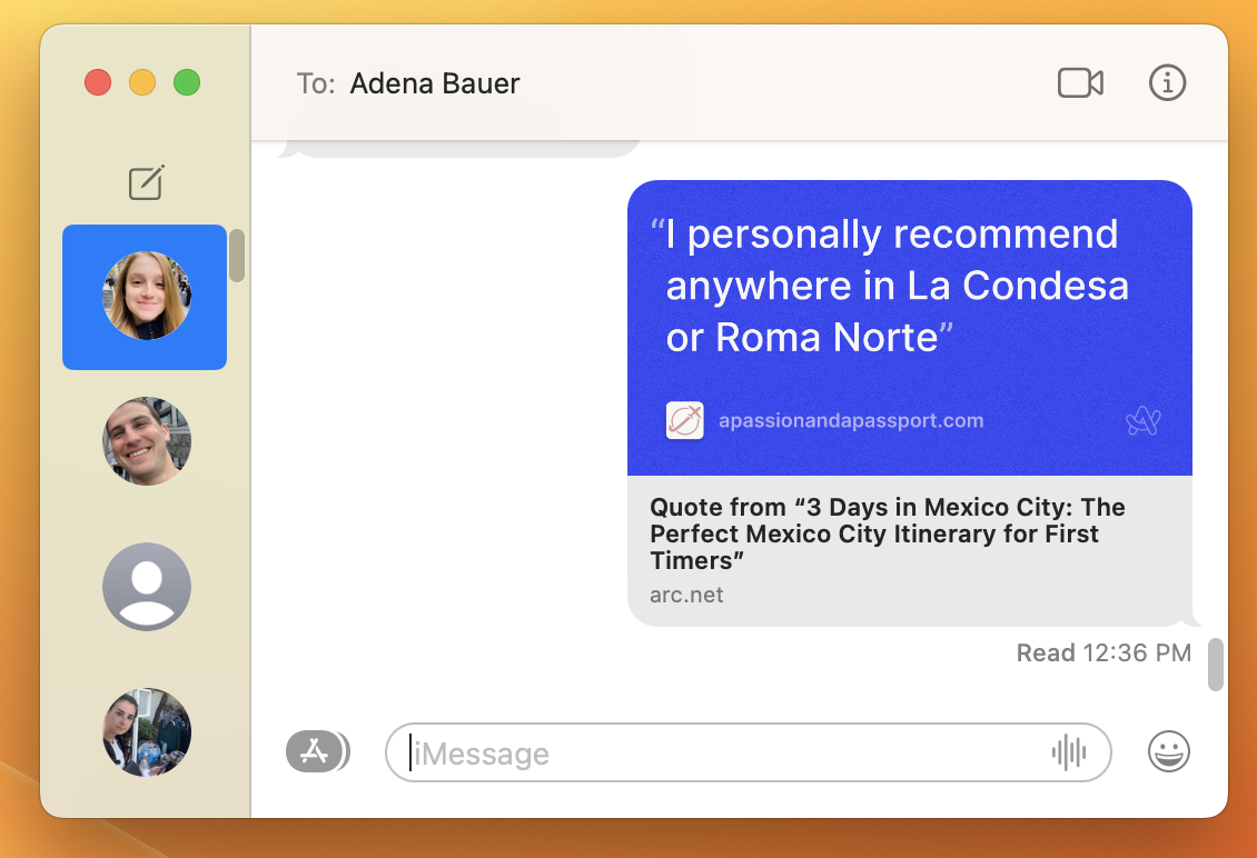 Share-Arc-quote-in-Apple-Messages.png